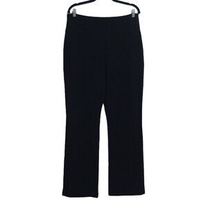 J. JILL leggings Women's Size Medium Tall Blue Smooth-Fit Barely Boot Cut